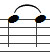 Tie, 2 notes connected